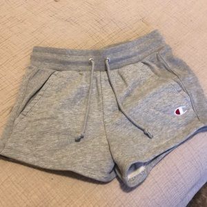 Gray sweatshorts